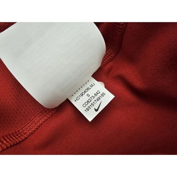 Nike CD8273-642 Men's Element Half-Zip Running Top Shirt Burnt Orange Size S - Picture 11 of 13